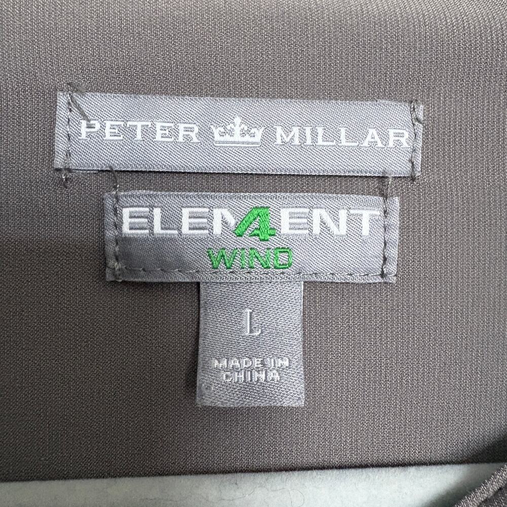 *Peter Millar Element 4 Wind Pullover Jacket Teal… - image 3
